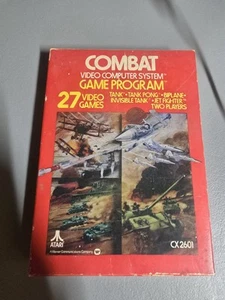 Combat (Atari 2600, 1978) Complete w/Original Box, Cartridge & Manual - Picture 1 of 9