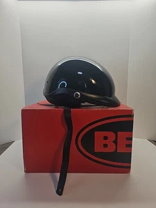 BELL FMVSS #218 Pit Boss Half Helmet (Gloss Black - X-Small/Small) - Picture 1 of 15