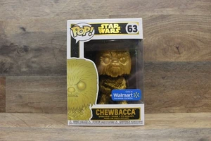 Funko Pop! Vinyl: Star Wars - Chewbacca (Gold)(Metallic) Walmart (Exclusive) #63 - Picture 1 of 6