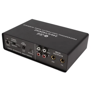 USB Live Sound Card Digital Mixing Live Computer Recording USB External Soun SAL - Photo 1/22