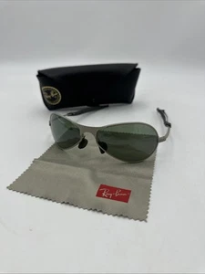 VINTAGE B&L RAY-BAN SILVER G15 UV SLEEK AIR BOSS ORBS SPORT WRAPS SUNGLASSES - Picture 1 of 9