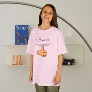 Kinder Heavy Cotton™ T-Shirt Jesus ist sehr cool!! - Bild 1 von 18