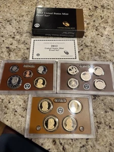 2012 United States Mint Proof 14 Coin Set With COA - Picture 1 of 5