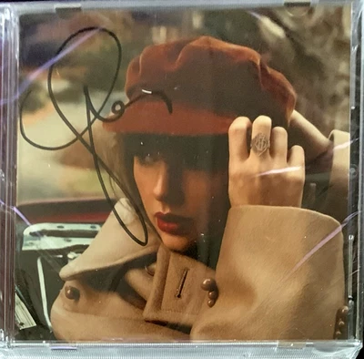 Taylor Swift "Red - Taylor's Version" Autographed NEW 2-CD SIGNED & SEALED 2021 - Image 1 of 2