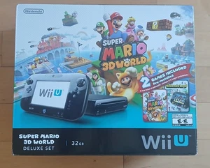 (LEERKARTON) (OHNE KONSOLE) Nintendo Wii U 32GB "Super Mario 3D World" Deluxe  - Bild 1 von 7