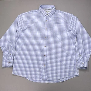 Poncho Button Shirt Men’s XL Long Sleeve Regular Fit Fishing Hunt READ - Picture 1 of 18