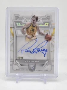 RICK BARRY 2023-24 TOPPS ROYALTY ROYAL PRECENDENCE AUTOGRAPH AUTO /25 HOF - Picture 1 of 2
