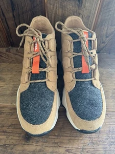 Sorel Kinetic Impact Caribou WP Damen-Stiefelette Größe 9 Tawny Buff schwarz Turnschuhe - Bild 1 von 6