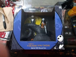 Vintage Nightmare Before Christmas Spiral Hill Boxed Set Jack & Sally NECA J1 - Picture 1 of 4