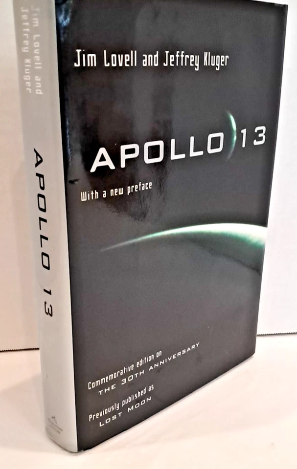SIGNED' Apollo 13 by Jim Lovell "NASA Astronaut" 30th Anniversary Edition L3 Foto 1 de 4