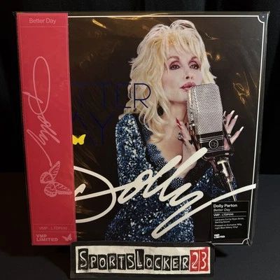 Dolly Parton Better Day Light Blue Galaxy Colored Vinyl Record  VMP LE 180g NEW - Image 1 of 4