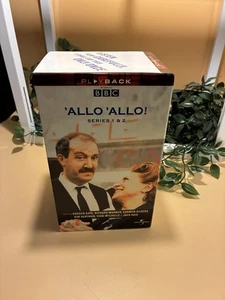 Allo Allo Series 1 & 2 VHS Video Tape Box Set Comedy BBC - Picture 1 of 4