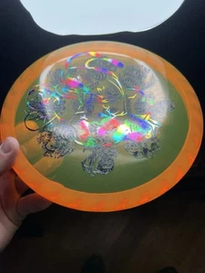 Discraft Fuzed Z Glo “Ring Of Halloween” Buzzzsaw Buzzz LE Big Bee Misprint - Picture 1 of 6
