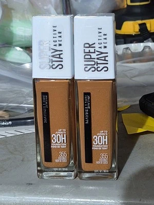 2 Maybelline Super Stay Full Coverage Foundation Coconut 355 1 fl oz - Image 1 of 2