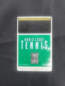 World Court Tennis - NEC TurboGrafx-16 HuCard GAME ONLY - Picture 1 of 2