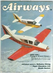 AIRWAYS Magazine November 1967 MAULE ROCKET, ROBERTSON STOL - Picture 1 of 1