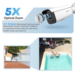 Cámara Hikvision DS-2CD3683G2-IZSU 5x zoom motorizado varifocal 8 MP 2,7-13,5 mm - Imagen 1 de 20