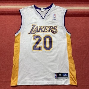 Vintage Reebok LA Lakers #20 Gary Payton NBA Jersey Mens Size Medium - Picture 1 of 7
