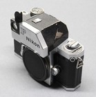 Nikon F Chrome Body with Red Flag Photomic Finder