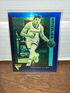 2020-21 Panini Flux Light Blue Parallel Prizm #90 Grayson Allen Milwaukee Bucks