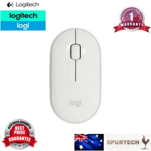 Logitech Pebble M350 Wireless Optical Mouse Bluetooth + USB Unifying White - Picture 1 of 1