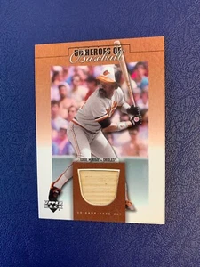 2001 UD Heroes Of Baseball EDDIE MURRAY Game Used Bat Baltimore Orioles #B-EM - Picture 1 of 2