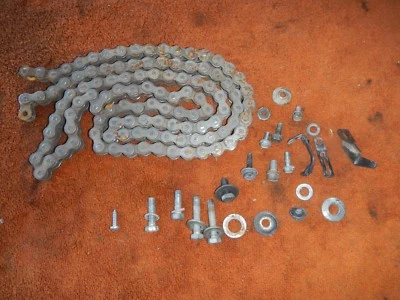 Lote de peças de parafuso de quadro corrente 1991 91 Suzuki DR350R DR350 DR 350 - Imagem 1 de 4