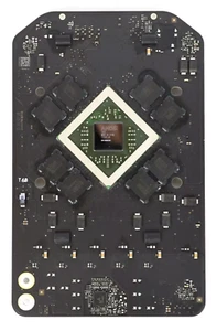 820-3627-A AMD D300 2 GB Video Card Board A Mac Pro 6,1 A1481 2013 NO SSD Slot - Photo 1/9