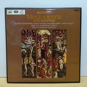 AN 165 6 BEETHOVEN Missa Solemnis KLEMPERER NPO HMV ANGEL MONO 2LP BOX EX+ - Picture 1 of 10