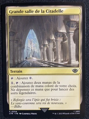 CARTE MAGIC NEUF AUTHENTIQUE EDITION SEIGNEUR DES ANNEAUX BOSS LÉGENDAIRE / SORT - Photo 1/4