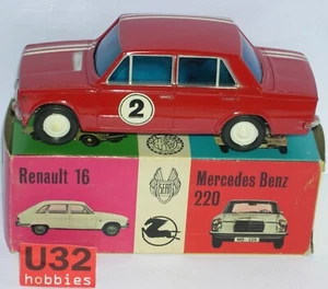Car Vercor 419C Seat 124 Red Body And Chassis Of Metal 1960s Excellent Condition - Picture 1 of 7