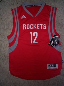 ADIDAS Rockets DWIGHT HOWARD nba SWINGMAN Jersey YOUTH KIDS BOYS (L-LG-LARGE) - Picture 1 of 2