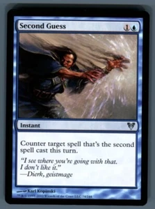MTG 2012 Second Guess - Instnat Avacyn Restored 74/244 Uncommon - Picture 1 of 1