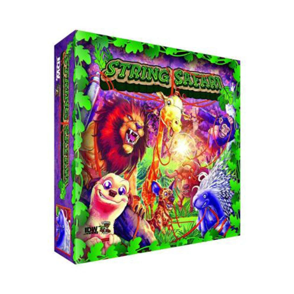 Idw Games String Safari Board Game Three to Five Players Ages 10 Years and Up - Image 1 of 1