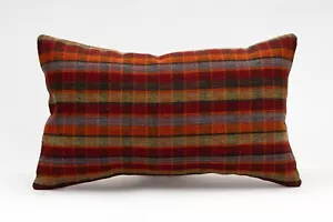 Decorative Pillow Cover, 12x20 in, Kilim Pillow, Turkish Pillow, Sofa Cushion - Picture 1 of 4