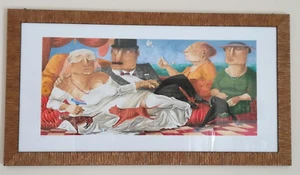 PINO PROCOPIO Siebdruck Material 60x120 cm. "DAS BRAUT VON PANTELLERIA" - Bild 1 von 4
