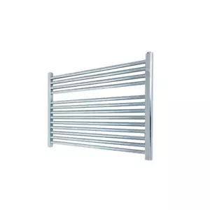 Straight Chrome Towel Rail Ladder Radiator Bathroom Heater Warmer 900mm x 600mm - Picture 1 of 6