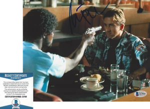 TIM ROTH SIGNED 'PULP FICTION' 8x10 MOVIE PHOTO 4 ACTOR BECKETT COA BAS - Picture 1 of 1