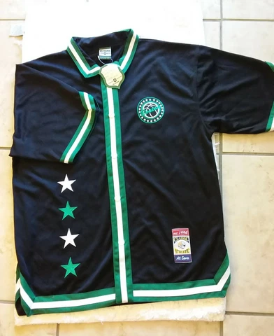 Vintage 94 PJ Mark Boston Classic Black Athletic Jacket Men Size XL NEW Cover