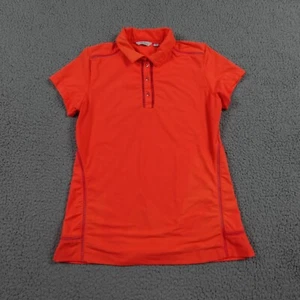 Camicia Lady Hagen manica corta donna extra small arancione fluo collo polo golf - Foto 1 di 17