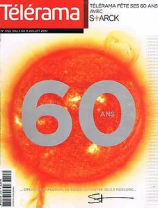 Telerama   N°3155   3 Juil 2010 :60 ans avec starck - Bild 1 von 1