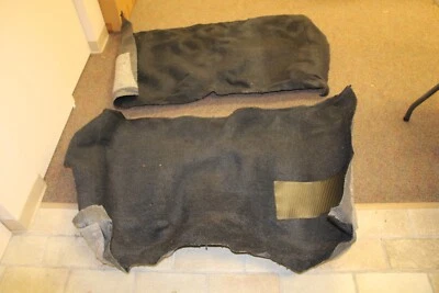 Juego de alfombras negras moldeadas Chevy El Camino 1964-1967 automático o 4 velocidades Foto 1 de 4