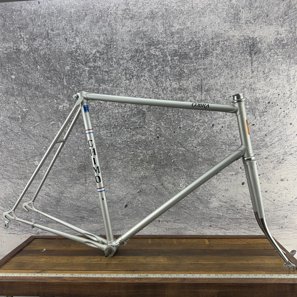 Juego de cuadro vintage Chimo Cobra 62 63 cm nuevo alto XL Eroica 700c años 70 80 Foto 1 de 4