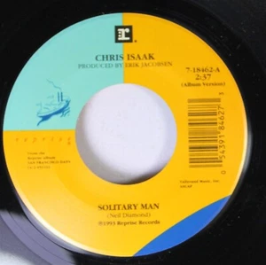 Rock Unplayed 45 Chris Isaak - Solitary Man / 5:15 On Reprise - Picture 1 of 2
