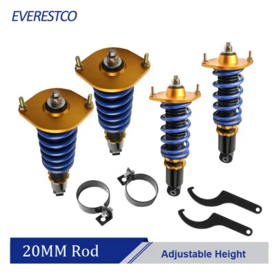 Set(4) Full Coilovers For Mazda Miata MX5 STO LS LE NA NB Base Convertible 2D - Image 1 of 4