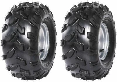 Paquete de 2 ruedas de neumáticos 18X9,50-8 4 orificios llanta cortacésped jardín tractor ATV Go Kart  Foto 1 de 4