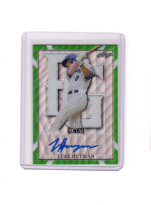 2021 Leaf Perfect Game All American Green Wave Autographs Luke Heyman Auto 2/4