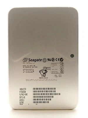 Seagate ST33232A Medalist 3.5" HDD Hard Disk Drive, IDE/PATA, 3.2GB, 4500RPM - Image 1 of 4