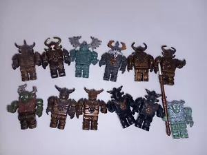 12 MEGA BLOKS DRAGONS minifig cavaliere guerriero orco figure - Foto 1 di 3