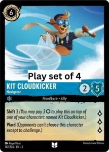 Kit Cloudkicker - Navigator💎Play Set of  4💎147/204 Lorcana Into the Inklands - Bild 1 von 1